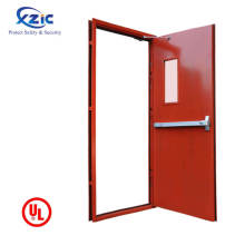 Porta de aço com classificação Ulfire vermelho 3x7 5x7 pés Bangladesh Fire Door